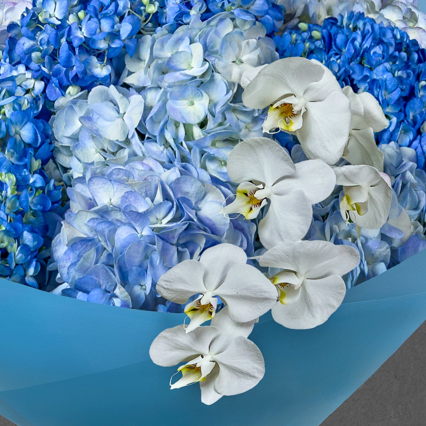 Blue Hydrangea Bouquet