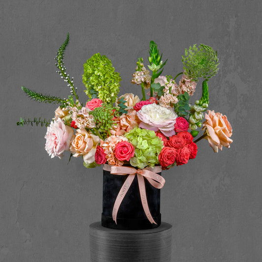 Coral Meadow Box Arrangement
