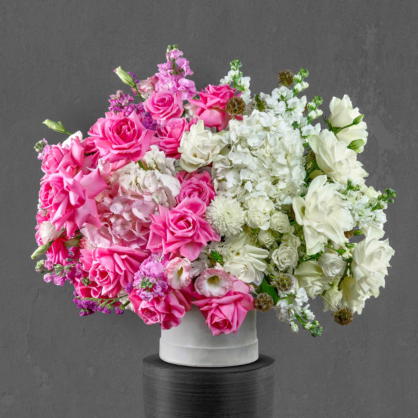 Pearl Blush Box Arrangement