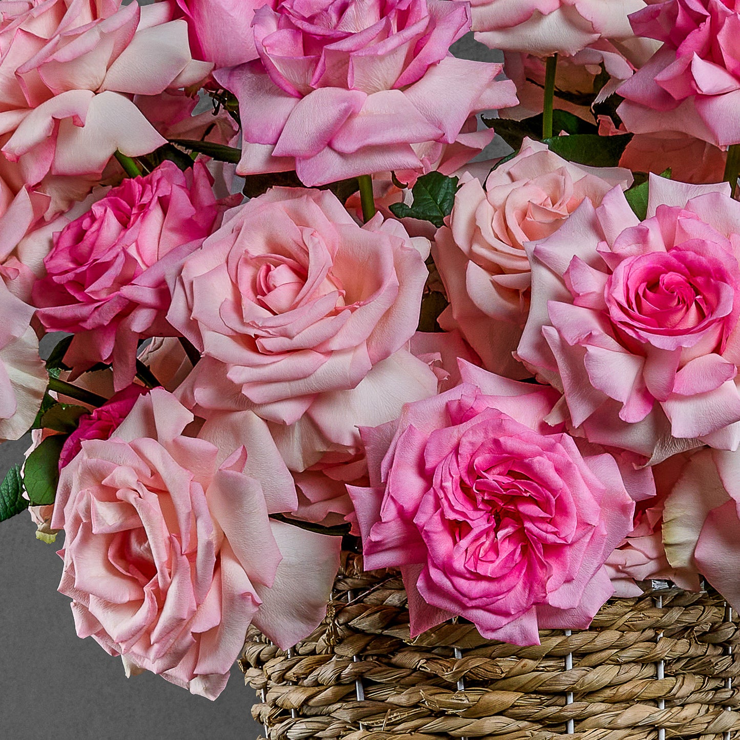 Petal Perfection Basket Arrangement