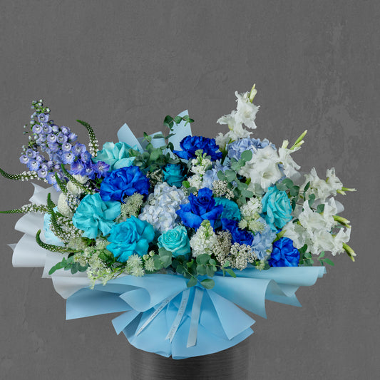 Indigo Elegance Bouquet